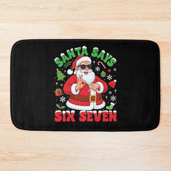Item preview, Happy Says Claus Santa Santa Six Bruh Holiday Retro Seven designed and sold by ChadnoSmith.