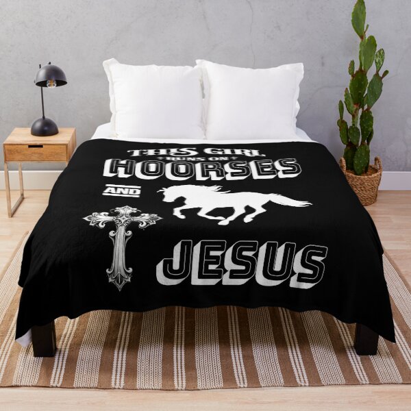 Item preview, This Girl Loves Horses and Jesus Tee designed and sold by TinaMDedrick.