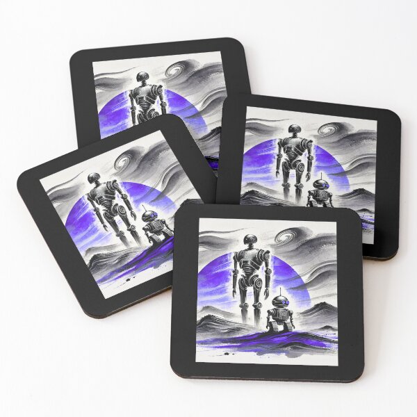 Item preview, Futuristic Humanoid Robot designed and sold by TEEJAMBOREE.