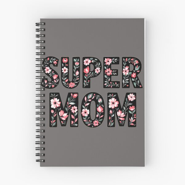 Item preview, super mom floral typographic  designed and sold by SmashingDeals.