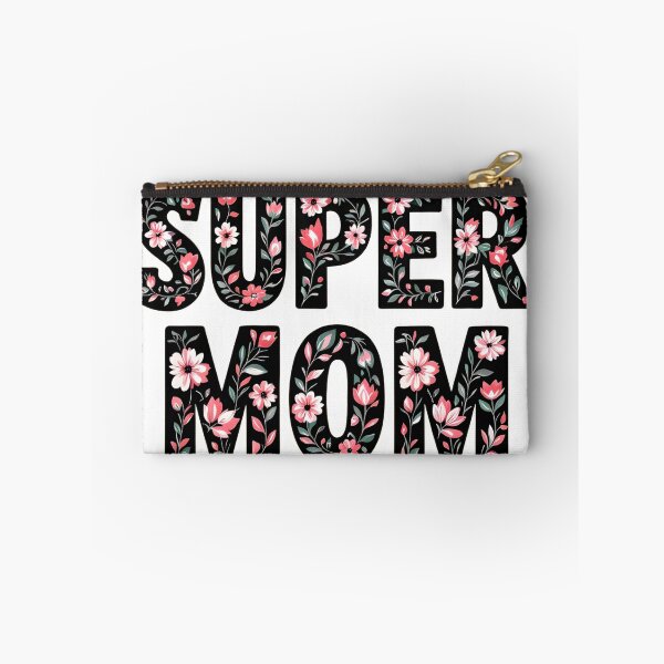 Item preview, super mom floral typographic  designed and sold by SmashingDeals.