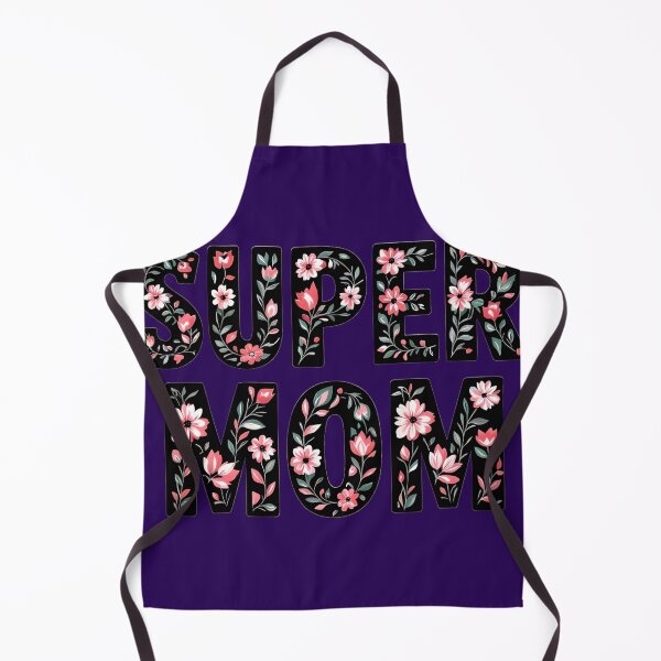 Item preview, super mom floral typographic  designed and sold by SmashingDeals.