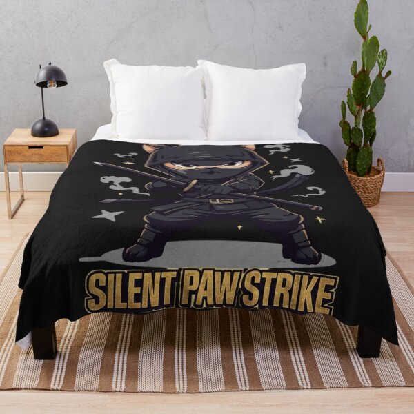 Item preview, Ninja Warrior Cat – Cute Samurai Print Design with Attitude designed and sold by All Creative Designer.
