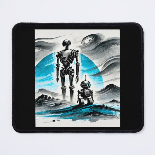 Item preview, Futuristic Humanoid Robot designed and sold by TEEJAMBOREE.