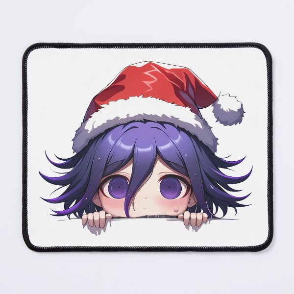 Item preview, Kokichi Ouma Danganronpa Anime Chibi Kawaii Christmas Peeker designed and sold by CarlosBender.