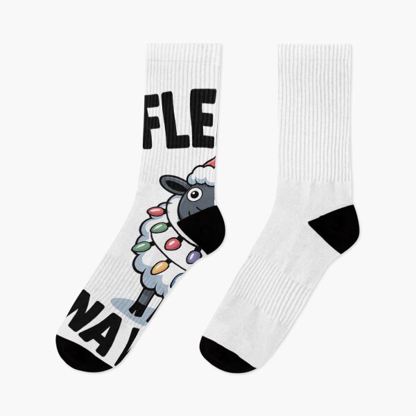 Item preview, Feliz Funny Sheep Holiday Xmas Gift designed and sold by DrewLeuschke.
