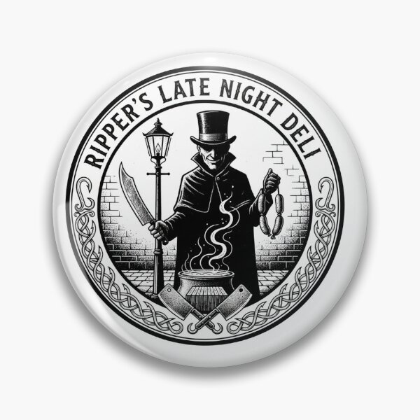 Item preview, Jack the Ripper's Late Night Deli designed and sold by curiousnarwhal.