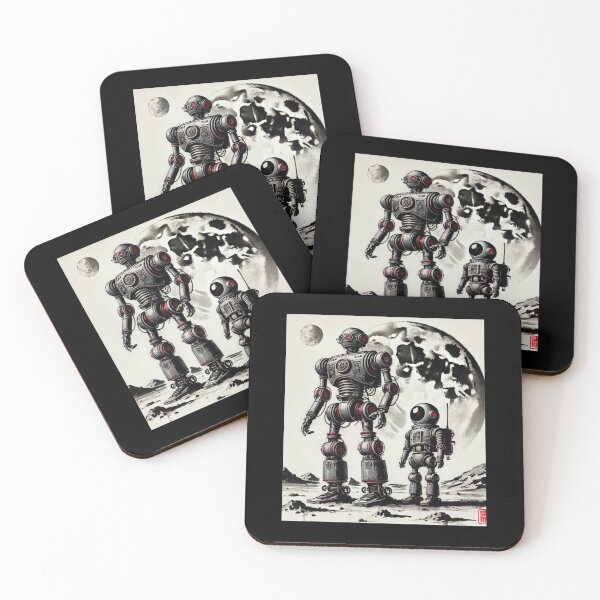 Item preview, Futuristic Humanoid Robot designed and sold by TEEJAMBOREE.