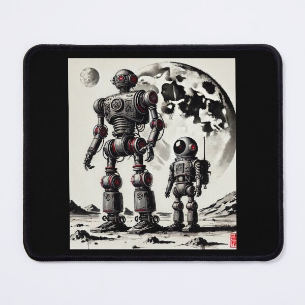 Item preview, Futuristic Humanoid Robot designed and sold by TEEJAMBOREE.