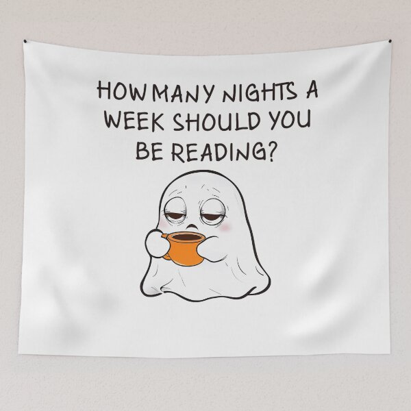 Item preview, Quote Seven Teacher Humor A How Week Funny Reading Many Book Nights Six designed and sold by PEDDAKAPRADEEP.
