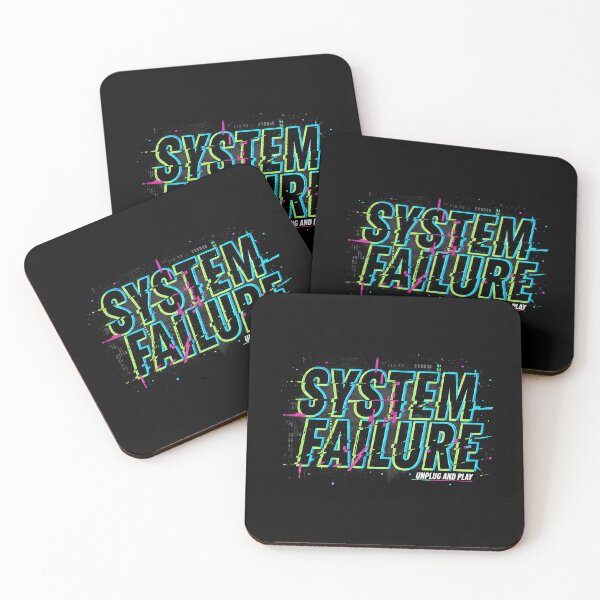 Item preview, SYSTEM FAILURE Glitch Art - Cyberpunk Gamer Aesthetic designed and sold by Montycalo.