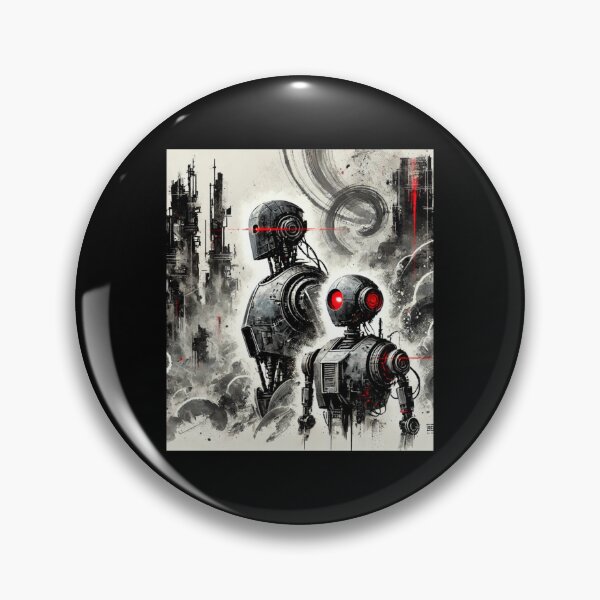 Item preview, Futuristic Humanoid Robot designed and sold by TEEJAMBOREE.
