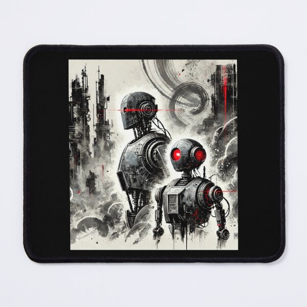 Item preview, Futuristic Humanoid Robot designed and sold by TEEJAMBOREE.