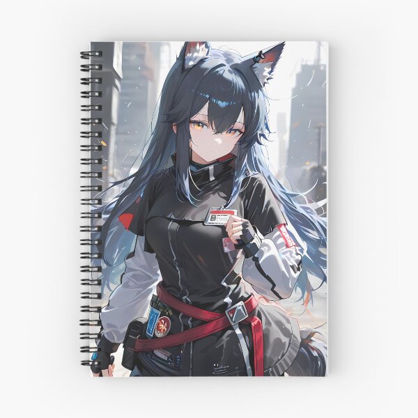 Item preview, Texas Arknights Prelude To Dawn Determined Anime Girl Urban Battle designed and sold by CarlosBender.