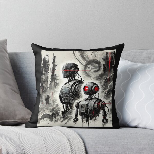 Item preview, Futuristic Humanoid Robot designed and sold by TEEJAMBOREE.