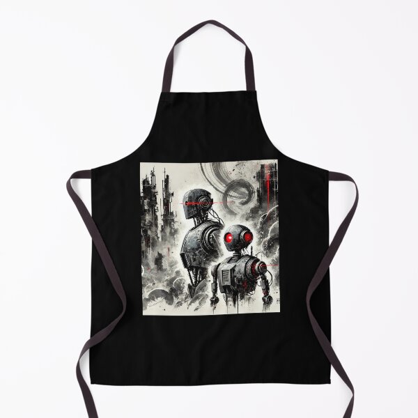 Item preview, Futuristic Humanoid Robot designed and sold by TEEJAMBOREE.