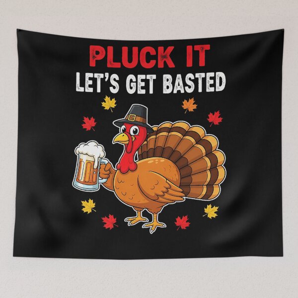 Item preview, It Quote Lets Holiday Basted Pluck Vintage Get Thanksgiving Happy designed and sold by HollyShabero.