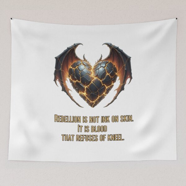 Item preview, Rebellion Is Not Ink – Powerful Quote Design designed and sold by TheCreativeAura.