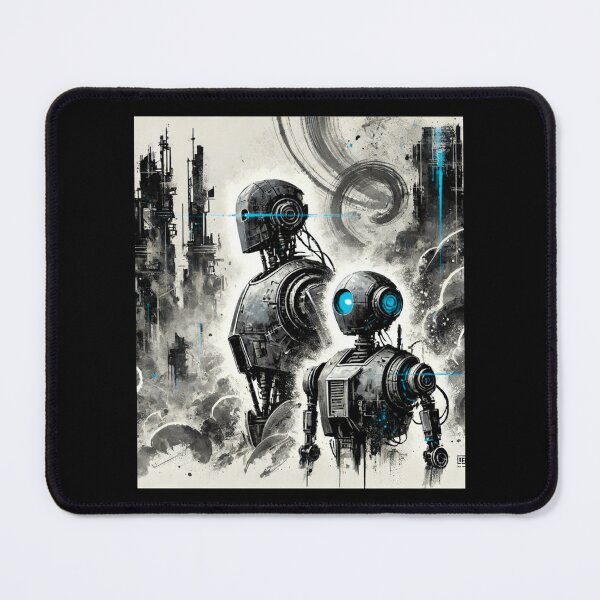 Item preview, Futuristic Humanoid Robot designed and sold by TEEJAMBOREE.