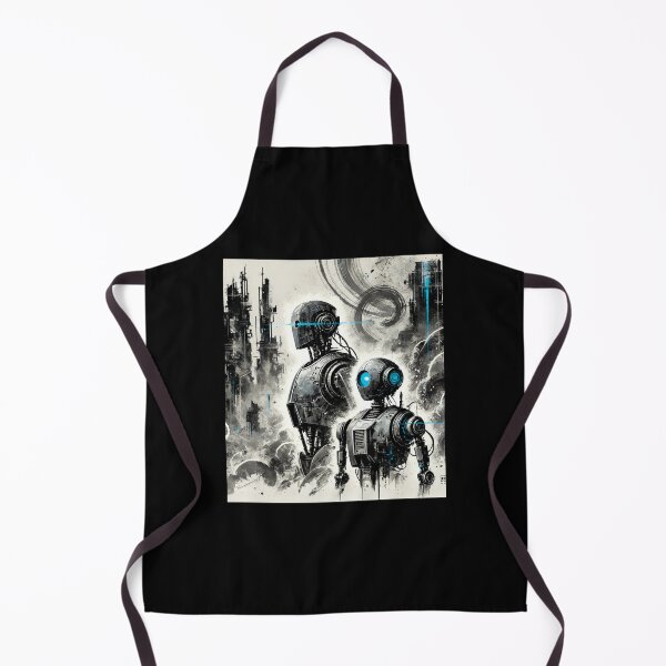 Item preview, Futuristic Humanoid Robot designed and sold by TEEJAMBOREE.