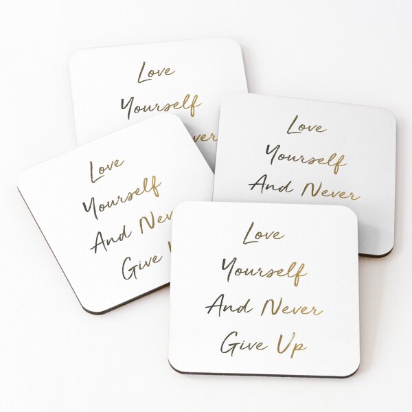 Item preview, Love Yourself And Never Give up designed and sold by successmom.