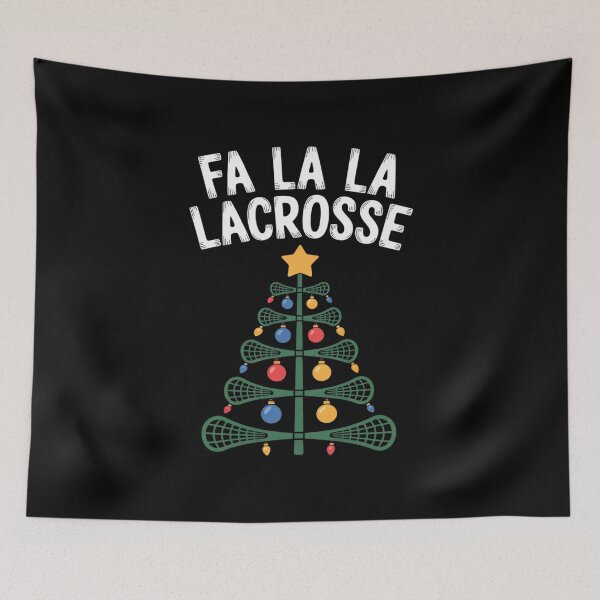 Item preview, Fa La Lacrosse Funny Christmas Lax Player Goalie Team Gift designed and sold by RayArmstrong.