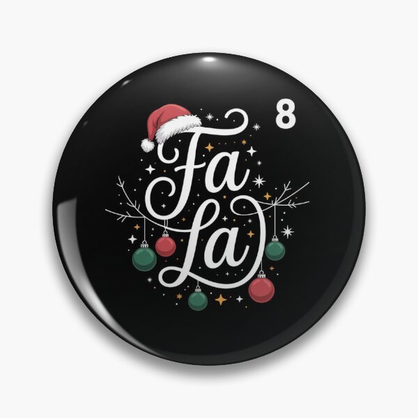 Item preview, FA (LA)8 Funny Christmas Santa Fa La Math designed and sold by HaileyRobel.