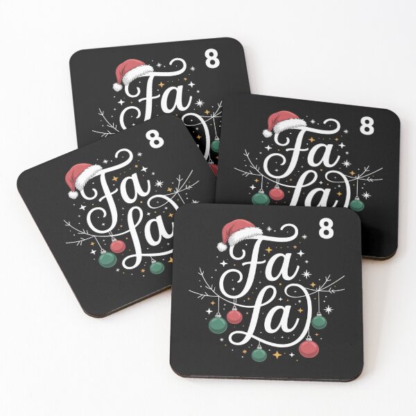 Item preview, FA (LA)8 Funny Christmas Santa Fa La Math designed and sold by HaileyRobel.