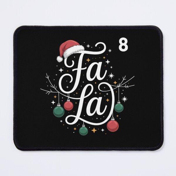Item preview, FA (LA)8 Funny Christmas Santa Fa La Math designed and sold by HaileyRobel.