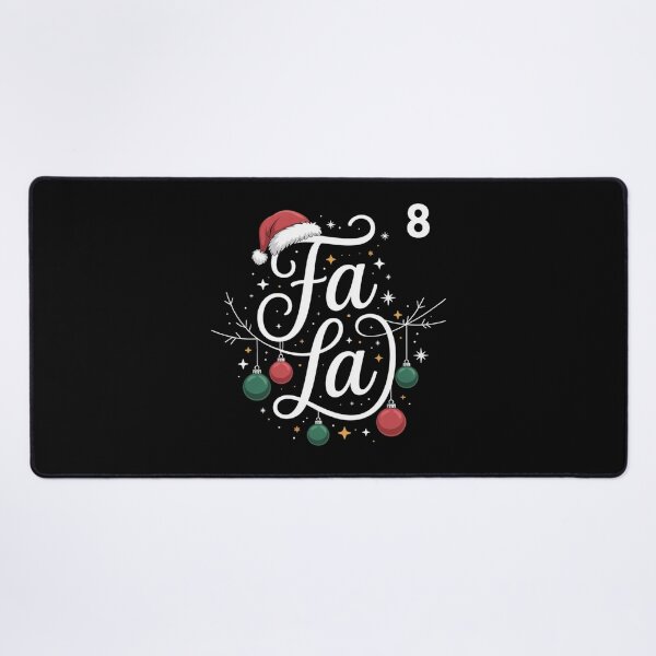 Item preview, FA (LA)8 Funny Christmas Santa Fa La Math designed and sold by HaileyRobel.