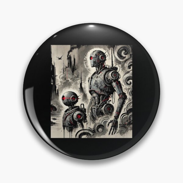 Item preview, Futuristic Humanoid Robot designed and sold by TEEJAMBOREE.