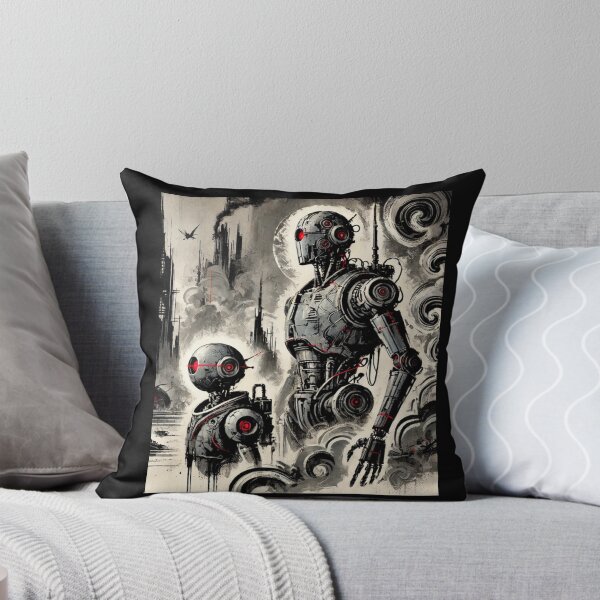 Item preview, Futuristic Humanoid Robot designed and sold by TEEJAMBOREE.
