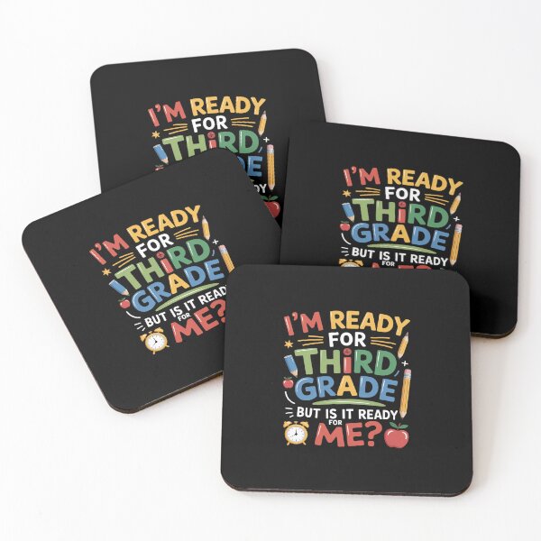 Item preview, Ready For Third Grade Back To School  designed and sold by RayhendersonArt.