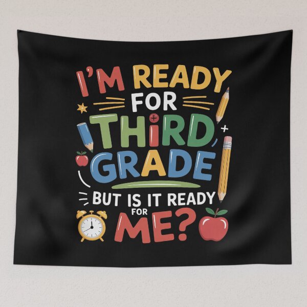 Item preview, Ready For Third Grade Back To School  designed and sold by RayhendersonArt.