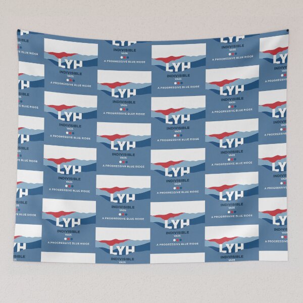 Item preview, Square indivisible Lyh logo designed and sold by LYHINDIVISIBLE.