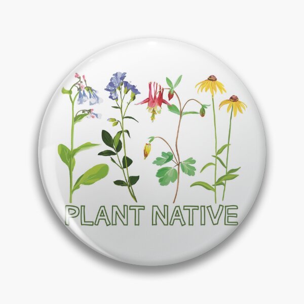 Item preview, Plant Native Virginia Bluebells, Jacob's Ladder, Red Columbine, Black-Eyed Susan Flowers designed and sold by ShannonSArtwork.