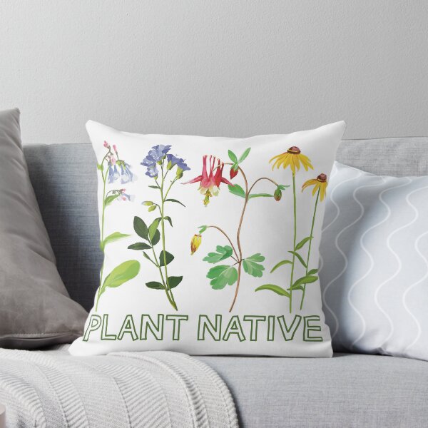 Item preview, Plant Native Virginia Bluebells, Jacob's Ladder, Red Columbine, Black-Eyed Susan Flowers designed and sold by ShannonSArtwork.