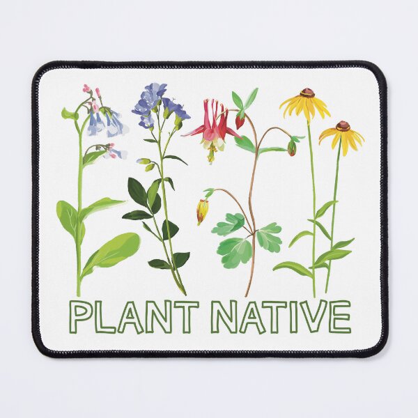 Item preview, Plant Native Virginia Bluebells, Jacob's Ladder, Red Columbine, Black-Eyed Susan Flowers designed and sold by ShannonSArtwork.