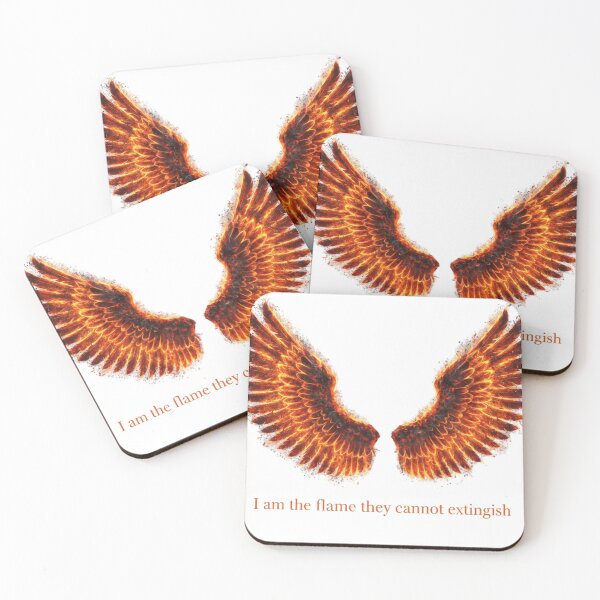 Item preview, I Am the Flame – Unbreakable Spirit Design designed and sold by TheCreativeAura.