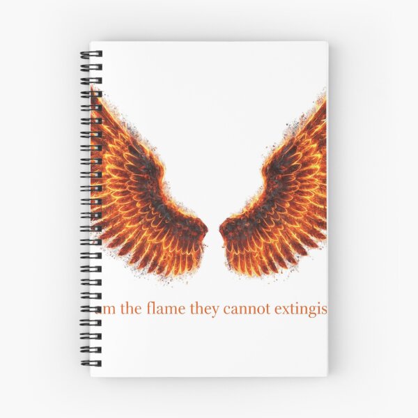 Item preview, I Am the Flame – Unbreakable Spirit Design designed and sold by TheCreativeAura.
