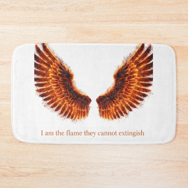 Item preview, I Am the Flame – Unbreakable Spirit Design designed and sold by TheCreativeAura.