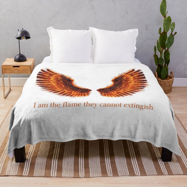 Item preview, I Am the Flame – Unbreakable Spirit Design designed and sold by TheCreativeAura.