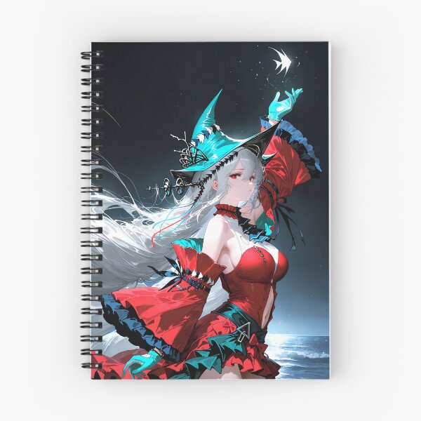 Item preview, Skadi Arknights Prelude To Dawn Anime Girl Witch Night Ocean Fantasy designed and sold by CarlosBender.