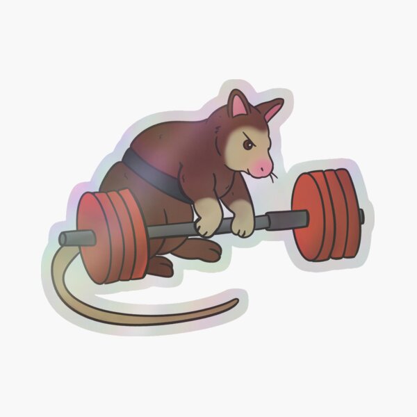 Item preview, Deadlift Tree Kangaroo designed and sold by lifesacockatoo.