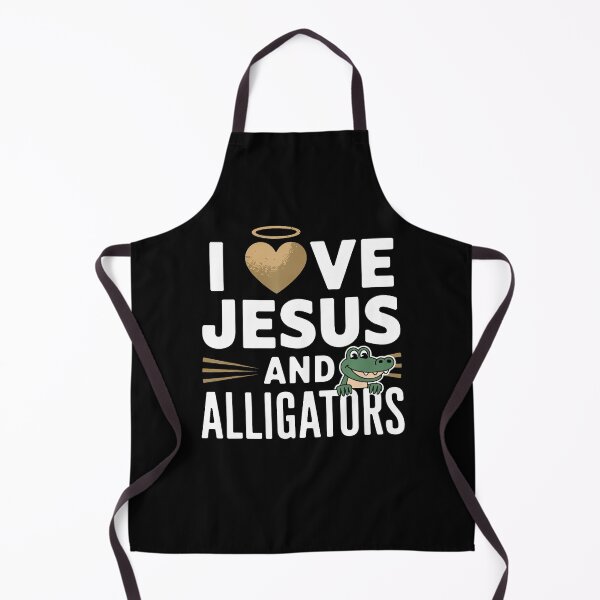Item preview, Love Jesus And Alligators designed and sold by AngelaSandra.
