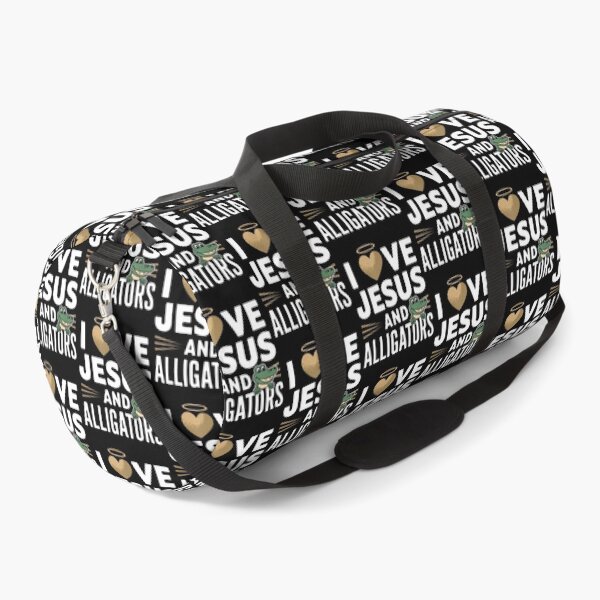 Item preview, Love Jesus And Alligators designed and sold by AngelaSandra.
