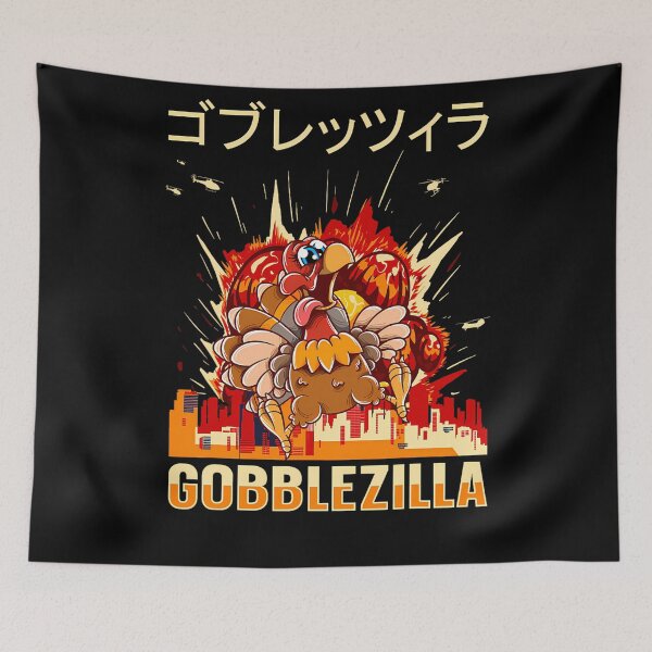 Item preview, Thanksgiving Happy Style Funny Humor Gobblezilla Quote Retro designed and sold by nguyenconguan80.