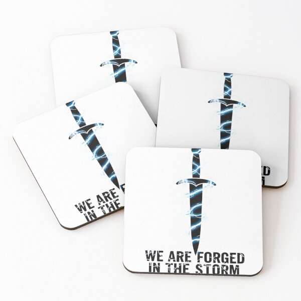 Item preview, Forged in the Storm – Power & Resilience Design designed and sold by TheCreativeAura.