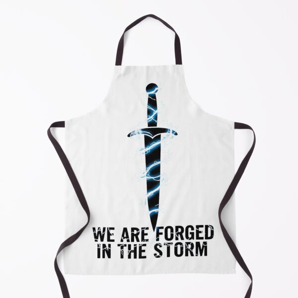 Item preview, Forged in the Storm – Power & Resilience Design designed and sold by TheCreativeAura.