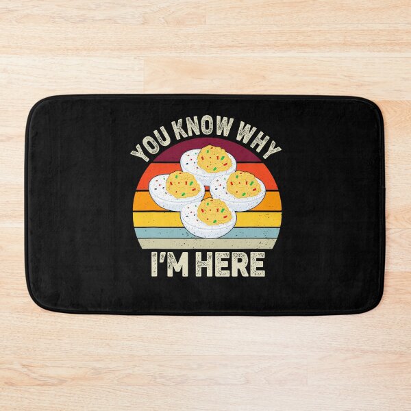 Item preview, And Why Egg Fans Thanksgiving Retro I'm Deviled Lovers Deviled Here Know Gift You Egg Funny For Holiday Dinner Humor designed and sold by PAMELANUNZIO.